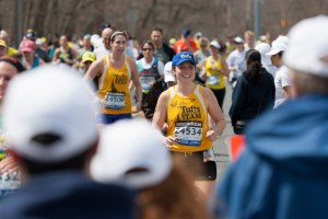 Feeling good at mile 9